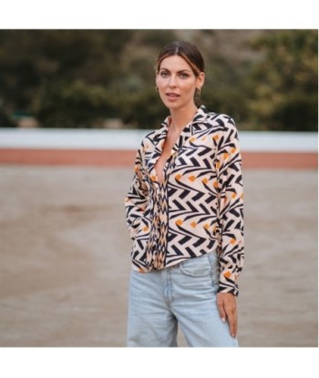 Isla Bonita Moda By SIGRIS - Blusa de Moda Mujer Elegante y Versátil