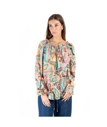 Isla Bonita Moda By SIGRIS - Blusa de Moda Mujer Elegante y Versátil