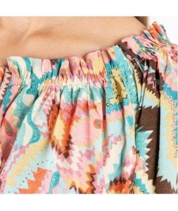 Isla Bonita Moda By SIGRIS - Blusa de Moda Mujer Elegante y Versátil
