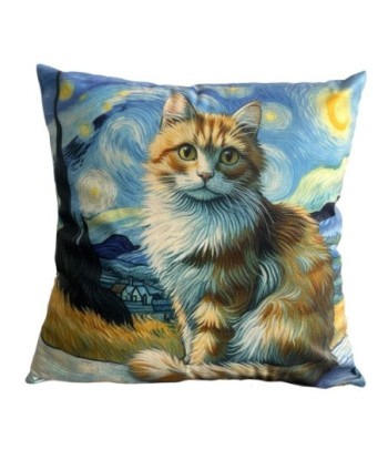 Cojín Gato 45x45cm Decorativo para Hogar, Suave y Acogedor, Ideal para Dormitorios y Salas de Estar, Regalo Perfecto