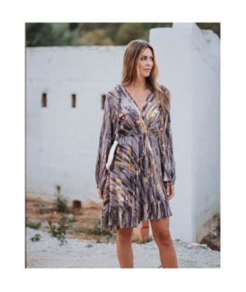 Isla Bonita Moda By SIGRIS - Vestido Corto de Moda Mujer | Vestido Fiesta Mujer Elegante