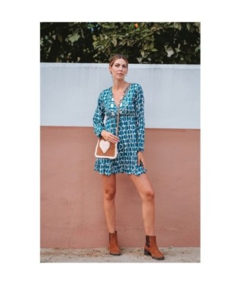 Isla Bonita Moda By SIGRIS - Vestido Corto de Moda Mujer | Vestido Fiesta Mujer Elegante