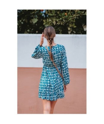 Isla Bonita Moda By SIGRIS - Vestido Corto de Moda Mujer | Vestido Fiesta Mujer Elegante