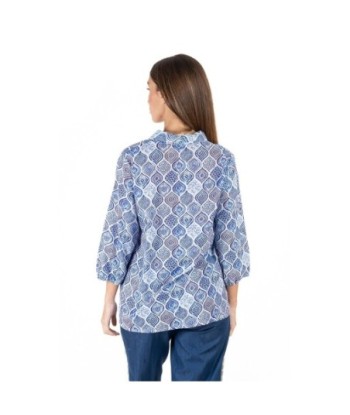 Isla Bonita Moda By SIGRIS - Blusa de Moda Mujer Elegante y Versátil