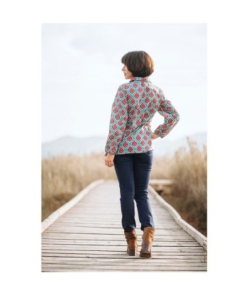 Isla Bonita Moda By SIGRIS - Blusa de Moda Mujer Elegante y Versátil
