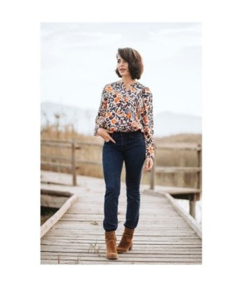 Isla Bonita Moda By SIGRIS - Blusa de Moda Mujer Elegante y Versátil
