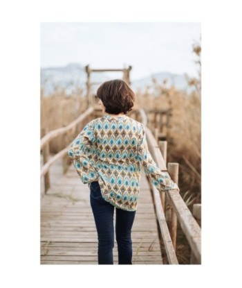 Isla Bonita Moda By SIGRIS - Blusa de Moda Mujer Elegante y Versátil