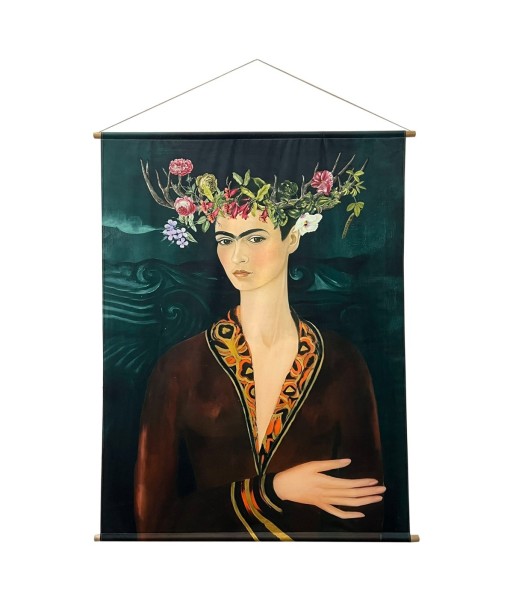 Lienzo Enrollable Mujer Decorativo para Pared, Arte Étnico Moderno, Cuadro de Lienzo para Decoración Interior