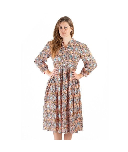 Isla Bonita Moda By SIGRIS - Vestido Largo Midi para Mujer Elegante y de Fiesta
