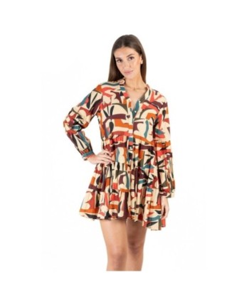 Isla Bonita Moda By SIGRIS - Vestido Corto de Moda Mujer | Vestido Fiesta Mujer Elegante