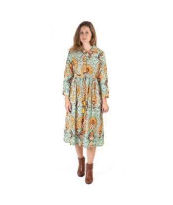 Isla Bonita Moda By SIGRIS - Vestido Largo Midi para Mujer Elegante y de Fiesta
