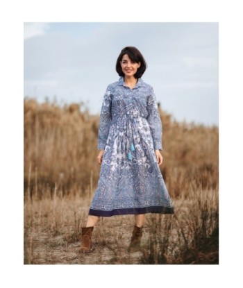 Isla Bonita Moda By SIGRIS - Vestido Largo Midi para Mujer Elegante y de Fiesta