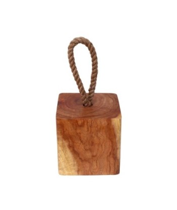 ORIGEN Home Decor Apoyapuertas Mueble Auxiliar | Figura Marrón - 17x16x16cm