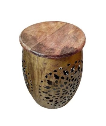 ORIGEN Home Decor Mesa Mueble Auxiliar | Mesa auxiliar Dorado - 43x33x33cm