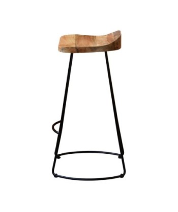 ORIGEN Home Decor Taburete de madera Mueble Auxiliar | Taburete Marrón - 80x42x36cm