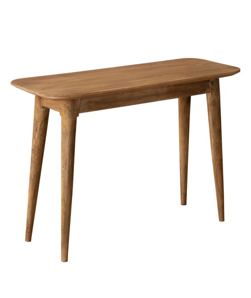 ORIGEN Home Decor Consola de madera de mango Mueble Auxiliar | Mesa auxiliar Marrón Rectangular - 77x110x40cm