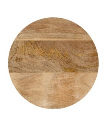 ORIGEN Home Decor Taburete madera de mango Mueble Auxiliar | Mesa auxiliar Marrón - 56x34x34cm