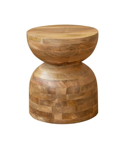 ORIGEN Home Decor Mesa de madera Mueble Auxiliar | Mesa auxiliar Marrón - 41x35x35cm