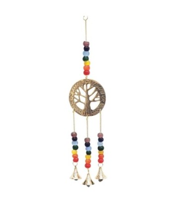 ORIGEN Home Decor Adorno Movil arbol de vida Colgantes Metal | Colgante de metal Multicolor - 35x8x2cm
