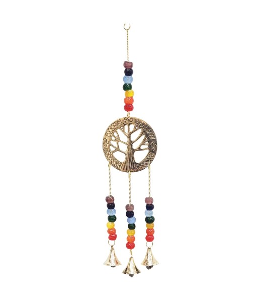 ORIGEN Home Decor Adorno Movil arbol de vida Colgantes Metal | Colgante de metal Multicolor - 35x8x2cm
