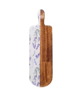 ORIGEN Home Decor Tabla de cortar lavanda Cajas Y Bandejas | Tabla Marrón Rectangular - 3x49x15cm