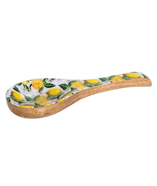ORIGEN Home Decor Cuchara limones Cajas Y Bandejas | Cuchara Amarillo - 3x25x9cm