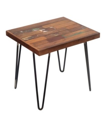 ORIGEN Home Decor Mesa pequeña Mueble Auxiliar | Mesa auxiliar Marrón - 46x51x41cm