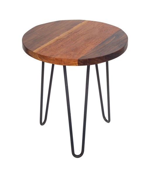 ORIGEN Home Decor Mesa pequeña Mueble Auxiliar | Mesa auxiliar Marrón - 50x46x46cm
