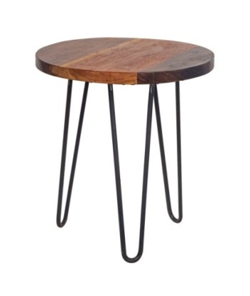 ORIGEN Home Decor Mesa pequeña Mueble Auxiliar | Mesa auxiliar Marrón - 50x46x46cm