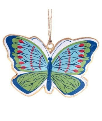 ORIGEN Home Decor Colgante mariposa 4 U Colgantes | Colgante Multicolor - 11x13x1cm