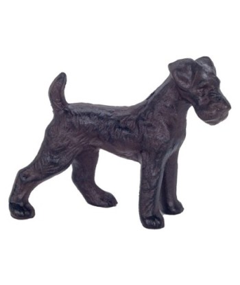 ORIGEN Home Decor Figura Perrro Animales | Figura de Perro Negro - 16x20x7cm