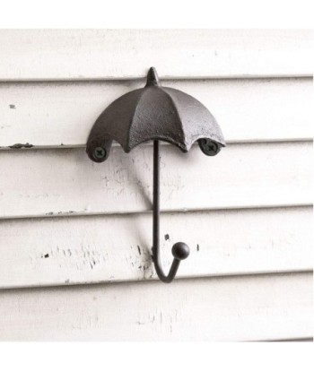 ORIGEN Home Decor Percha paraguas pomo Percheros | Perchero Negro - 13x10x5cm