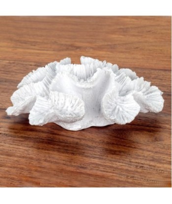 ORIGEN Home Decor Figura Coral Marinero | Figura Marinera Blanco - 5x15x13cm
