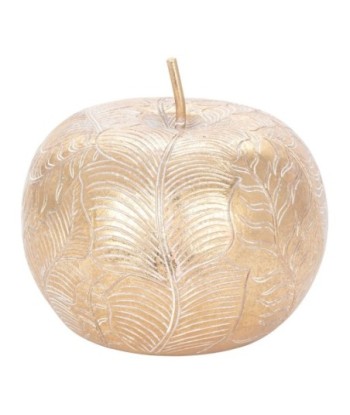ORIGEN Home Decor Figura Manzana Varios | Figura de Manzana Beige - 12x17x17cm