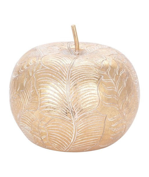 ORIGEN Home Decor Figura Manzana Varios | Figura de Manzana Beige - 12x17x17cm