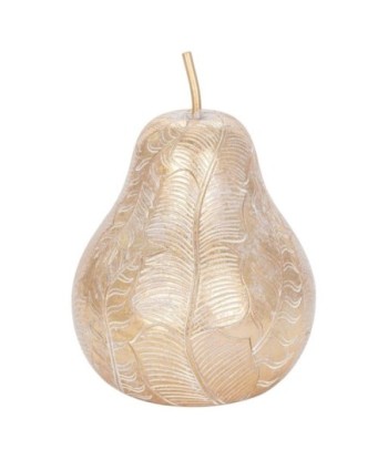 ORIGEN Home Decor Figura Pera Varios | Figura de Pera Beige - 17x15x15cm
