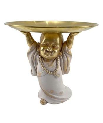 Figura de Buda Dorada - Decoración Oriental para el Hogar y la Oficina