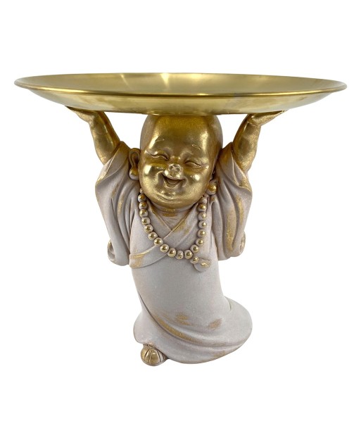 Figura de Buda Dorada - Decoración Oriental para el Hogar y la Oficina