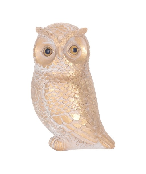 ORIGEN Home Decor Figura Búho Buhos | Figura de Búho Beige - 15x10x8cm