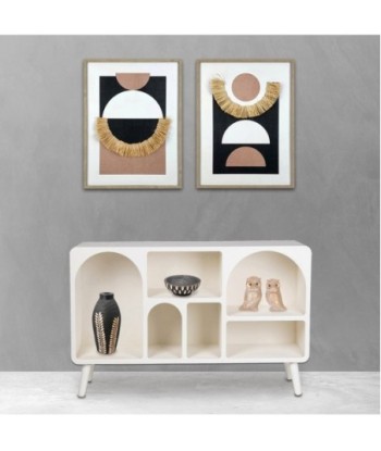 ORIGEN Home Decor Figura Búho Buhos | Figura de Búho Beige - 15x10x8cm