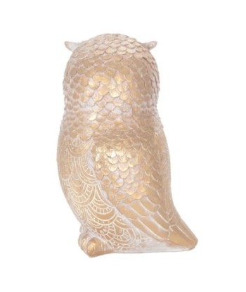 ORIGEN Home Decor Figura Búho Buhos | Figura de Búho Beige - 18x12x10cm