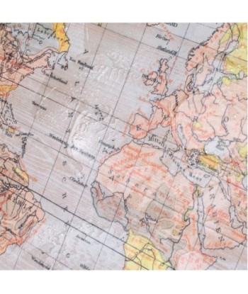 ORIGEN Home Decor - Cuadro Mundo  Adorno Pared | Cuadros Marrón - 53x3x73 cm