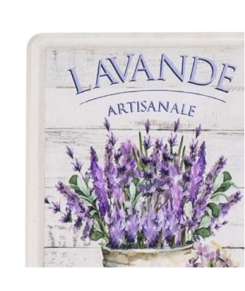 ORIGEN Home Decor - Percha lavanda 1 pomo  Adorno Pared | Percheros Lila - 18x6x7 cm
