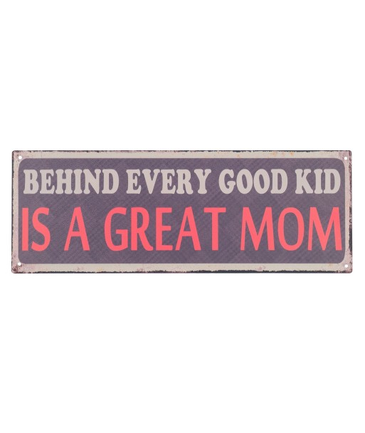 ORIGEN Home Decor - Adorno Pared Frases Vida  Adorno Pared | Placas Metal Negro - 13x0x36 cm