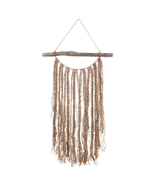 ORIGEN Home Decor - Adorno rafia  Decoracion | Colgantes Marrón - 65x4x40 cm