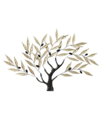 Adorno de Pared Árbol de Metal para Decoración Interior, Estilo Moderno, Ideal para Salas y Comedores, 47 cm