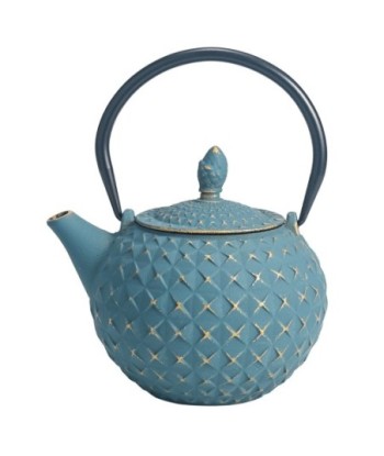 ORIGEN Home Decor - Tetera  Cocina | Te Azul - 16x13x16 cm