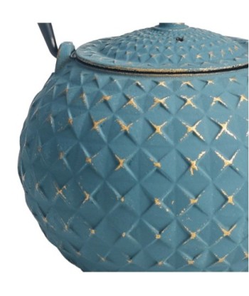 ORIGEN Home Decor - Tetera  Cocina | Te Azul - 16x13x16 cm