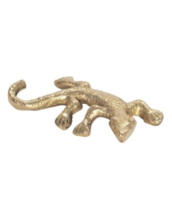 Pisapapeles Lagarto Dorado de Decoración para la Casa y Oficina