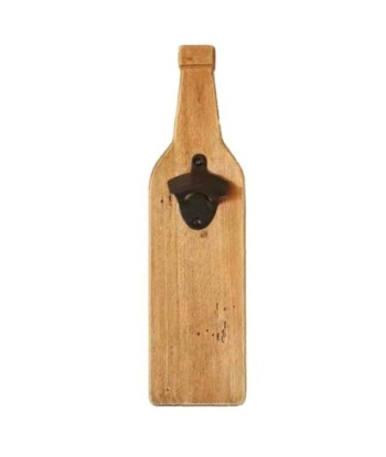 ORIGEN Home Decor - Abridor botellas vino  Cocina | Abrebotellas Marrón - 40x4x11 cm